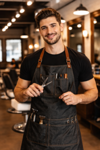 handsome hair dresser